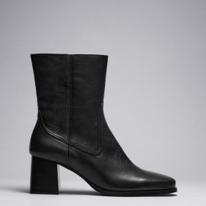 Classic Leather Ankle Boots