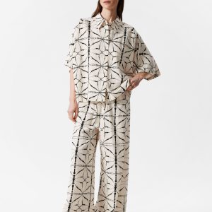 Relaxed Drawstring Trousers