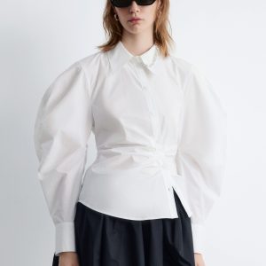 Asymmetrical Cotton Shirt